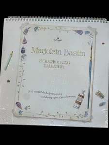 Marjolein Bastin Hallmark Scrapbooking undated Wall Calendar Stickers Frames NEW - Picture 1 of 8