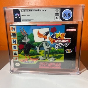 ACME Animation Factory (Super Nintendo SNES, 1994) NEU SEALED GRADED WATA 8.5 A+ - Bild 1 von 7