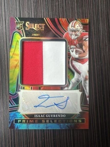 ISAAC GUERENDO 2024 SELECT PRIME SELECTIONS TIE DYE PATCH AUTO RC #PSPS-IGO /25 - Picture 1 of 2