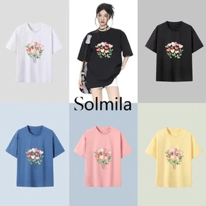 Casual T Shirt Comfortable Tee Club Wear Home Relaxation Top Polyester Fabric - Picture 1 of 13