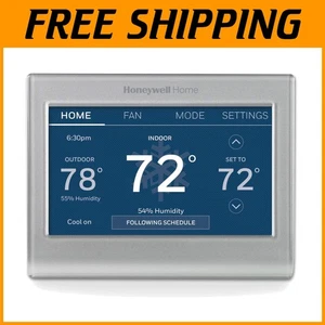 Alexa kompatibles Thermostat, Farb-Touchscreen, Energy Star - Bild 1 von 13