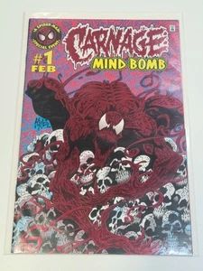 Carnage: Mind Bomb #1 ~ One-Shot ~ Kyle Hotz Foil Cover ~ Michalke Collection - Picture 1 of 1