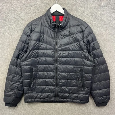 Hugo Boss Jacket Mens XL Black Olido Puffer Duck Down Fill Insulated Padded Coat - Image 1 of 4