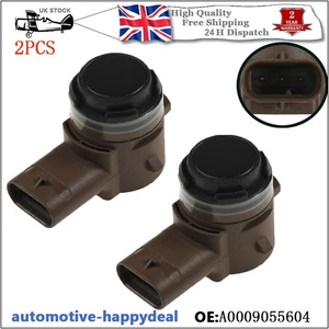 2x Sensor de aparcamiento PDC A0009055604 para Mercedes Benz W176 W177 W205 W21/W213 W156 - Imagen 1 de 8