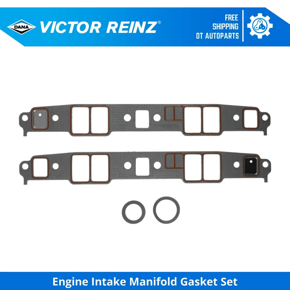 适用于 89-91 雪佛兰 V1500 Suburban 5.7L 进气歧管 Gskt 套装 下 Victor Reinz — 第 1/1 张图片