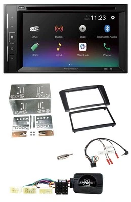 Pioneer Bluetooth Lenkrad USB 2DIN DAB DVD Autoradio für Toyota Avensis 2003-200 - Bild 1 von 4