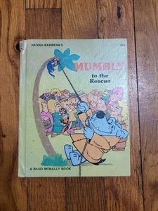 Mumbly To The Rescue 1977 Vintage Hanna Barbera Rand McNally Book - Picture 1 of 8