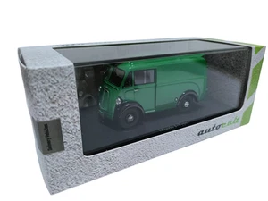 Autocult 1:43 Morris J-Type 1949 Green Transport Bread Truck Model - Picture 1 of 7
