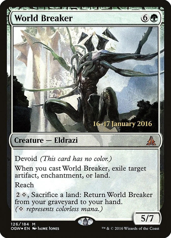 World Breaker [Oath of the Gatewatch Prerelease Promos] Magic MTG - Image 1 of 1