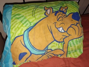 Vintage Scooby Doo Kissenhülle Dan River Standard 30" x 19" doppelseitig 1999 - Bild 1 von 7