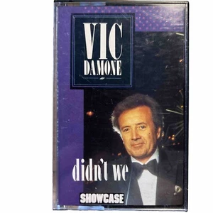 Cinta de casete Vic Damone Didn’t We años 70 baladas fáciles de escuchar en muy buena condición - Imagen 1 de 5