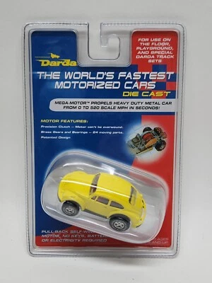 Darda Pull Back Motor Cuerda Automática Volkswagen Beetle Die-Cast Car Nuevo En Paquete Foto 1 de 4