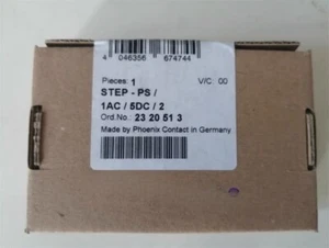 1pcs New Phoenix Contact Power supply STEP-PS/1AC/5DC/2 2320513 - Picture 1 of 1