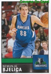 265 N. BJELICA SERBIA MINNESOTA TIMBERWOLVES STICKER NBA BASKETBALL 2017 PANINI - Picture 1 of 1