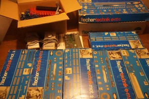 Fischer Technik Konvolut mit viel Elektronik u.a. 30402 Schul-Interface ~9,6kg - Bild 1 von 11