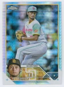 2023 Topps #279 Yu Darvish Refractor Mint - Picture 1 of 2