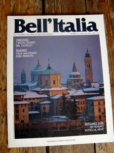 L5) BELL'ITALIA (n.33 1989) CASTELLO DI VIGEVANO, PALERMO, BERGAMO ALTA - Foto 1 di 2