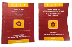 1997 Jeep Cherokee 2.5/4.0 SFI Factory Powertrain + ABS Brake Diagnostic Manuals - Picture 1 of 11
