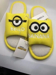 Miniso x Minion Hausschuhe Universal Studio Banana Schuhe Sandalen Größe 38 EU 7,5 US - Bild 1 von 11