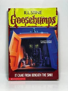 8th Print #30 It Came From Beneath the Sink Goosebumps Book RL Stine YA Horror - Imagen 1 de 24