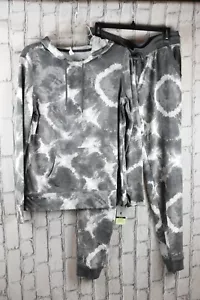 Ideology Radial Grey Hoodie and Jogger Lounge Set M Great For ๐ - Picture 1 of 3
