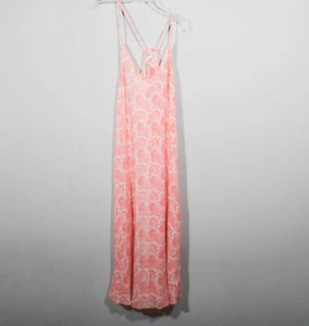 NWT Body Glove Resort Coral & White Paisley Sundress Coverup Maxi Size S - Picture 1 of 5