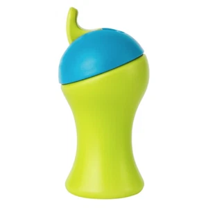 Boon Swig Flip Top Straw Sippy Cup 10 oz - Blue/Green - Picture 1 of 2