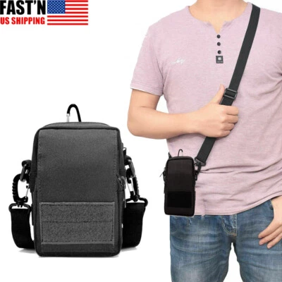 Tactical Men Backpack Sling Bag Chest Shoulder Fanny Pack Cross Body Molle Pouch - Image 1 of 4