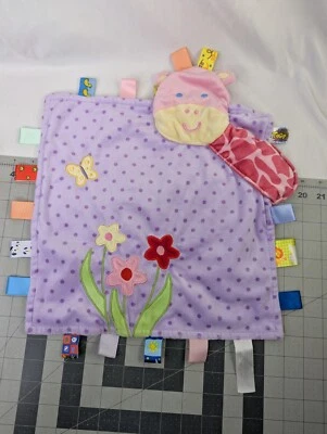 Taggies Jirafa Lovey Manta de Seguridad Envolvente Juguete de Peluche Foto 1 de 4