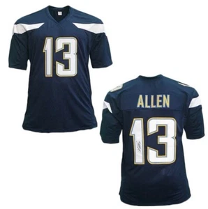 Keenan Allen Signed Custom Blue Football Jersey (JSA) - Picture 1 of 2