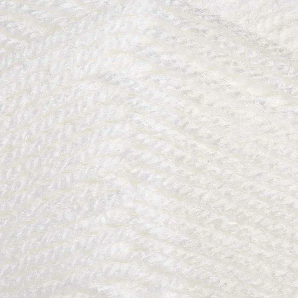 Woolcraft Aran 针织纱 400 克羊毛 76 白色 — 第 1/1 张图片