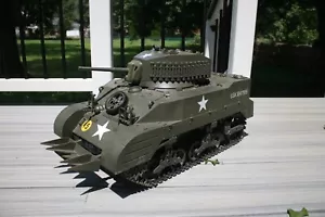 21st Century 1:6 WWII US M5 Stuart Model Tank - Picture 1 of 8