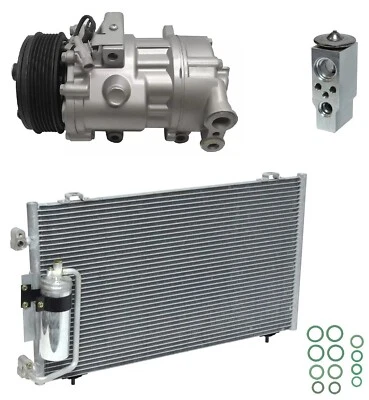 RYC Reman AC Compressor Kit With Condenser DG32A Fits Pontiac Vibe 1.8L 2004 - Image 1 of 4