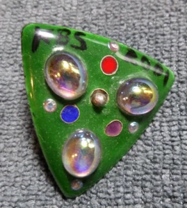 Vintage Metal & Enamel Hand Made Button KBS 2001 - Picture 1 of 4