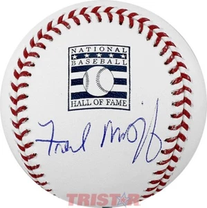 Logotipo autografiado del Salón de la Fama firmado por Fred McGriff MLB béisbol TRISTAR - Imagen 1 de 1