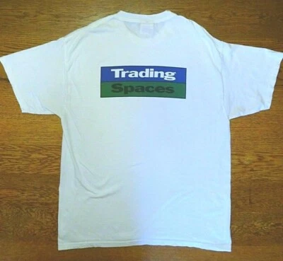 TLC Trading Spaces T-Shirt Men's Size L TV Show Discovery Channel Graphic Tee - Image 1 of 4