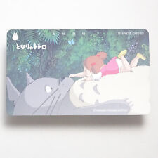 Japanese Telephone Card - My Neighbor Totoro - Studio Ghibli - TOKUMA