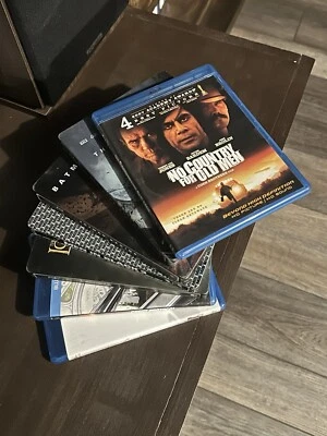 Blu-ray Lot Dark Knight, Batman Begins,Lord Of The Rings, Men In Black Steelbook - Imagem 1 de 2