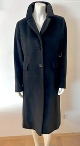Saint Jaques Wollmantel Alpaka Gr.38 schwarz NEU - Bild 1 von 8
