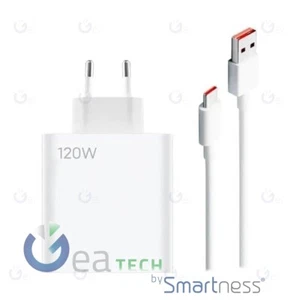 Charger Xiaomi MDY-13-EE 120W Usb-A +Cable Fast Miturbo Charge Usb-C Bulk - Picture 1 of 2