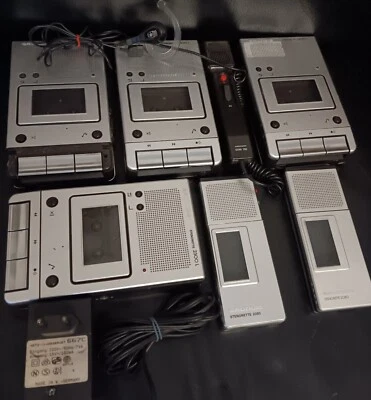 Diktiergräte von Grundig Stenorette 2300L (4 St. ) und Stenorette 2080 ( 2 St. H - Bild 1 von 4