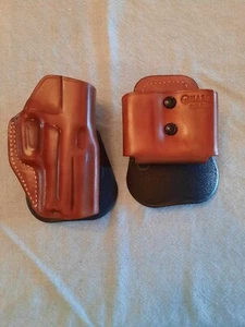 Fits Sig 225/228/ 229 Paddle Holster With Double Adjustable Mag Carrier #1075# - Picture 1 of 3