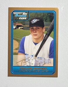 2006 Bowman Draft Picks & Prospects Baseball Gold #DP7 Travis Snider