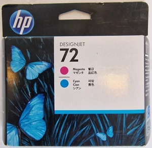 HP 72 C9383A tête d'impression tête d'impression magenta cyan pour DesignJet T610 T620 T770 T790 - Photo 1/2