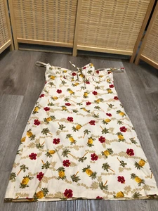 Kona Malia Hawaiian Luau Dress Sleeveless Small S Pineapple (H660) - Picture 1 of 7