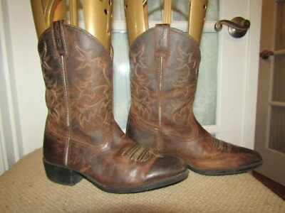 Ariat Heritage Western Botas de Cuero Marrón Envejecido 10001825 Juvenil Talla 3.5 Foto 1 de 4