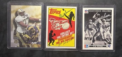 Nfl Legends Lot! On Card Autographs! Alex Karras, Joe Schmidt Dual Auto! - Image 1 of 2