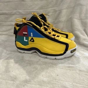 Fila Grant Hill 2 Giallo Uomo Taglia 9,5 Festivo K098 - Foto 1 di 9