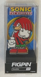 Knuckles #584 FiGPiN Exclusive LE 2000 Sonic The Hedgehog - Picture 1 of 2