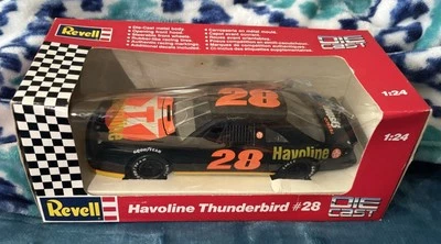 Vintage Davey Allison #28 Texaco Havoline 1992 Ford Thunderbird Revell #8686 🔥 - Image 1 of 4